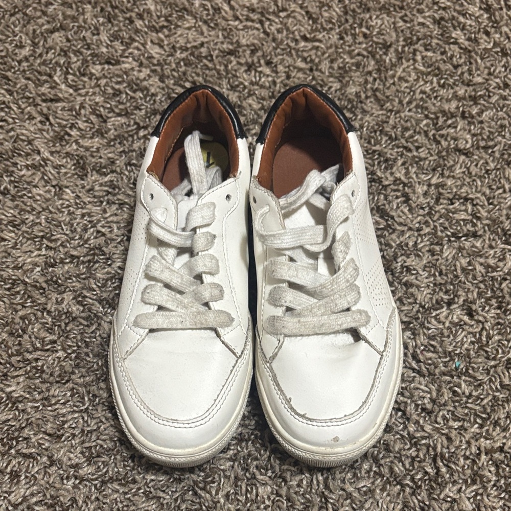 Steve Madden White Kids Dress Shoes